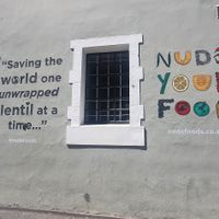 Outside at Wild Eatery in Western Cape