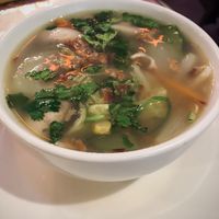 Misosuppe (auf der Karte nicht vegan, kam aber vegan zubereitet werden!)  at Wok & Roll in Celle