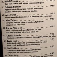 45-55 are either already vegan or can be made vegan. at Kabab & Curry in Canton