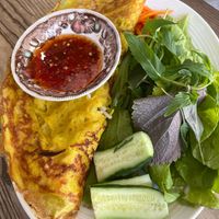 Vegan Vietnamese Pancake  at Bunn Mee in Leederville