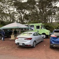 Parking area at Tuk-Tuk Thai in Volcano