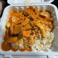Pumpkin Curry  at Tuk-Tuk Thai in Volcano