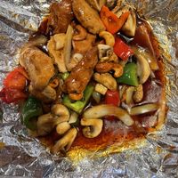   at Veggie Heaven in Teaneck