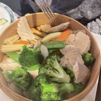   at Veggie Heaven in Teaneck