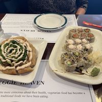   at Veggie Heaven in Teaneck