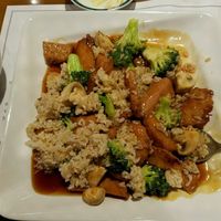 General Tso Chicken! excellent! at Veggie Heaven in Teaneck