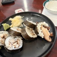 VGF shitakke sushi   at Veggie Heaven in Teaneck