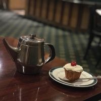 Coconut cupcake at Veggie Heaven in Teaneck