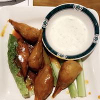 Buffalo wings at Veggie Heaven in Teaneck