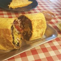 Burrito vegan at Tétés Burritos in Cascais