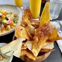 The chips ! at Lima Cocina Peruana in Rio De Janeiro