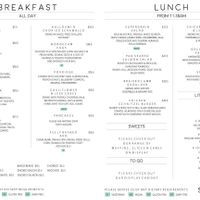 Menu  at Strange Servant in Dingley