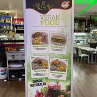 Vegan options  at Splits in Gran Canaria