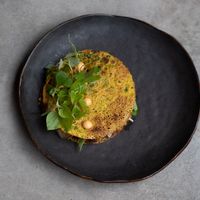 Vegan vietnamese Panh Xeo 😍 at The Black Box Provisions & Restaurant Naga in Kuta