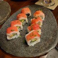 Vegan tuna at The Black Box Provisions & Restaurant Naga in Kuta