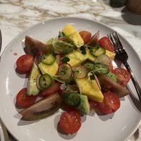 Tomato and Avocado Saladd  at Four Seasons Hotel in Doha
