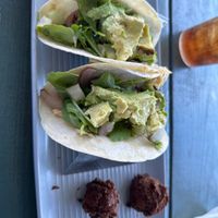 Vegan tacos  at Palm Valley Outdoors Bar & Grill in Ponte Vedra Beach