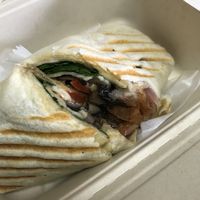 Portobello wrap    at Hollycake House in East Rochester