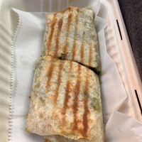 Venetian gluten free vegan breakfast wrap  at Hollycake House in East Rochester
