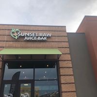 Outside  at Sunset Raw Juice Bar in Fulton