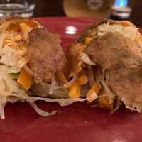 Rolo primavera at Veggie Veggie in Puerto Morelos