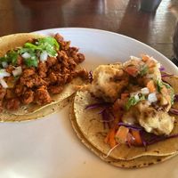 Tacos at Veggie Veggie in Puerto Morelos