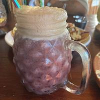 Smoothie at Veggie Veggie in Puerto Morelos