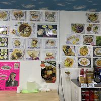 Menu  at Falafel Time in Osaka