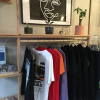 Some items in the shop at Aunts et Uncles in Brooklyn