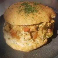 Bake & Saltfish at Aunts et Uncles in Brooklyn