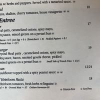 mains  at Aunts et Uncles in Brooklyn