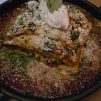 Lasagne at Aunts et Uncles in Brooklyn