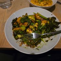 Half eaten all Great everything. Great seasoning! at Aunts et Uncles in Brooklyn