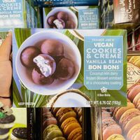Vegan bon bons…hello!! at Trader Joe's in Woodmere