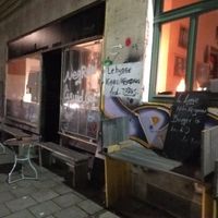 View from outside at Café le Hygge in Munich