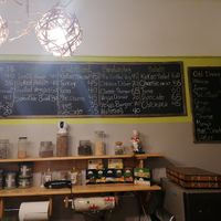 Menu (food and coffee) at Kakao Cafe in Dahab