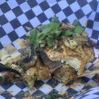 Vegan eggs Benedict   at Veggie Jackson at Monarch in El Paso