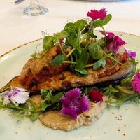 Babaganoush Eggplant at The Regent Room in Rotorua