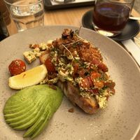 Scrambled tofu   at Penny Farthing Espresso in Northcote