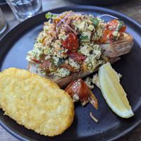 Tofu scramble at Penny Farthing Espresso in Northcote