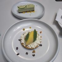 Key lime pie & carrot cake. at Green Common - Raffles City in Shanghai