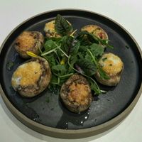 New stuffed mushrooms at Green Common - Raffles City in Shanghai