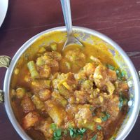 Vegan Curry at Babu's Indian Hot in Koh Samui