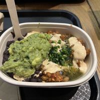 Naked vegan burrito bowl  at Tortilla - Camden Town in North West London