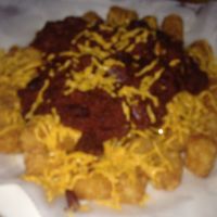 tater nachos at Galaxy Hut in Arlington