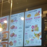 Menu at Tortilla in Liverpool