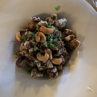 Caramelized eggplant appetizer 😋  at Single Fin in Nags Head