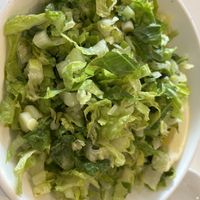 Lettuce salad YUM  at Blu Kouzina in Sarasota