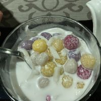 Dumplings in coconut milk  at Khaolak Merlin Resort in Khao Lak