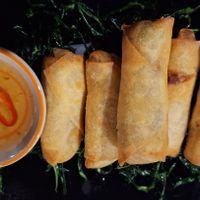 Vegetable Spring Roll at Khaolak Merlin Resort in Khao Lak